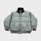 Nautica Jacket Mens XL Red NS-83 Reverisble Puffer Down Full Zip Outdoor Coat