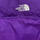 The North Face Jacket Womens Large Purple 700 Nuptse Down Full Zip Puffer Bomber