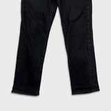 Levi's 541 Jeans Mens 31x28 Black Athletic Taper Stretch Dark Wash Denim Pants