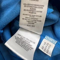 Vintage Y2K Adidas Originals Sweatshirt Mens Medium Blue 3 Stripes Full Zip Tracksuit Top