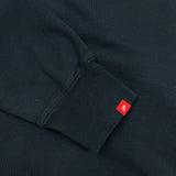 Nike Air Sportswear Sweatshirt Mens Large Black Swoosh Pullover Crewneck