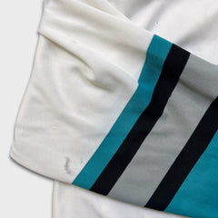 Vintage 90s CCM San Jose Sharks Jersey Mens Large White Distressed NHL Hockey