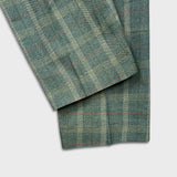 Vintage 70s Levi’s Sta-Prest Pants Mens 32x31 Green Plaid Straight Trousers