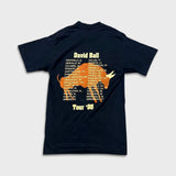 Vintage 1995 David Ball Tour T Shirt Mens Medium Black Giant Tee Jays USA Tee