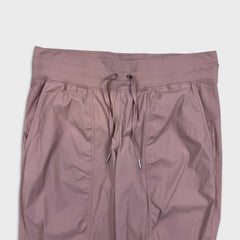 Lululemon Dance Studio Mid Rise Jogger Womens Size 12 Pink Taper Leg Athletic