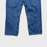 Levi's 516 Jeans Mens 36x25 Blue Regular Straight Leg Medium Wash Denim Pants