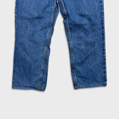 Levi's 516 Jeans Mens 36x25 Blue Regular Straight Leg Medium Wash Denim Pants