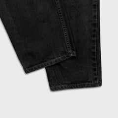 Vintage Y2K Levi's 550 Jeans Mens 33x30 Black Relaxed Fit Dark Wash Baggy Faded Denim Pants