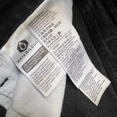 Levi's 511 Jeans Mens 30x30 Black Slim Fit Mid Rise Dark Wash Stretch Denim Pants
