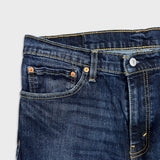 Levi's 511 Jeans Mens 34x32 Blue Slim Fit Mid Rise Dark Wash Stretch Denim Pants