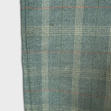 Vintage 70s Levi’s Sta-Prest Pants Mens 32x31 Green Plaid Straight Trousers