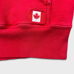 Vintage Y2K Nike Team Canada Hoodie Mens Small Red Center Swoosh Hockey NHL Pullover