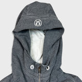 Lululemon Scuba Hoodie Womens Size 6 Gray Full Zip Sports Hooded Sweater