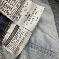 Levi's 541 Jeans Mens 34x30 Blue Athletic Taper Stretch Faded Dark Wash Denim Pants