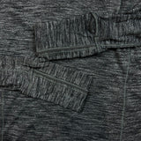 Lululemon 5 Mile Long Sleeve Womens Small Gray Athletic Yoga Thumbhole Shirt