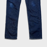 Levi's 511 Jeans Mens 33x32 Blue Slim Fit Mid Rise Dark Wash Stretch Denim Pants