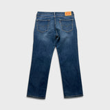 Levi's 541 Jeans Mens 34x30 Blue Athletic Taper Stretch Faded Dark Wash Denim Pants
