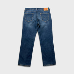 Levi's 541 Jeans Mens 34x30 Blue Athletic Taper Stretch Faded Dark Wash Denim Pants