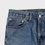 Levi's 505 Jeans Mens 34x30 Blue Regular Fit Straight Leg Medium Wash Denim Pants