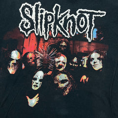 Vintage Slipknot T Shirt Mens XL Black Grunge Metal Rock Graphic Band Tee