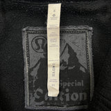 Lululemon Scuba Hoodie Womens Size 8 Black Detachable Sleeves Hooded Sweater