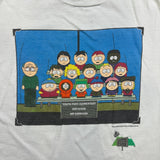 Vintage 1998 South Park T Shirt Mens Medium White 3rd Grade Elementary Class Tee
