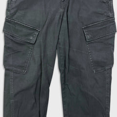 Levi's XX Cargo Taper Pants Mens 30x32 Gray Faded Stretch Chino Twill Trouser