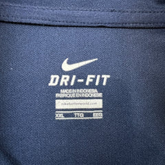 2014 Nike Indigenous Games Track Jacket Mens Large Blue Dri Fit Full Zip