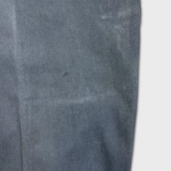 Vintage Dickies Pants Mens 36x32 Gray Wide Baggy Convertible Workwear Trousers