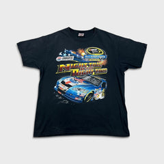 Vintage 2011 NASCAR Sprint Cup All Star Race T Shirt Mens XL Black Double Sided Tee