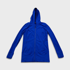 Lululemon Daily Practice Jacket Sapphire Womens Size 12 Blue Full Zip