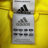 2010 Adidas Brazil Track Jacket Mens Medium Yellow South Africa FIFA World Cup