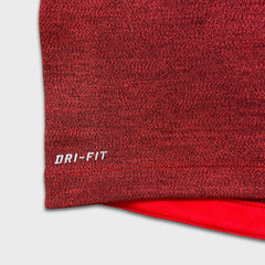 Nike Dri Fit SMU Mustangs  1/4 Zip Sweatshirt Mens 3XL Red Southern Methodist Football University Pullover