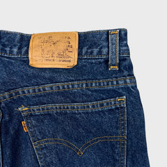 Vintage 90s Levi's 619 Jeans Mens 32x32 Orange Tab Medium Wash Slim Straight Pants
