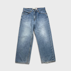 Vintage Y2K Levi's 550 Jeans Mens 32x27 Blue Relaxed Fit Straight Leg Medium Wash Baggy Denim Pants
