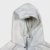 Lululemon Scuba Oversized 1/2 Zip Hoodie Womens Medium White Hooded Sweater