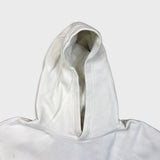 Nike Jordan PSG Paris Saint Germain Hoodie Mens Large White Soccer Hooded Sweater