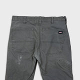 Dickies Pants Mens 32x32 Gray Genuine Straight Leg Carpenter Workwear Trousers