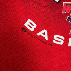 Vintage 2003 Bulletin Toronto Blue Jays T Shirt Mens XL Red MLB Baseball Tee
