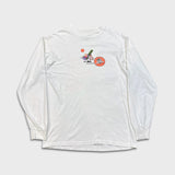 Vintage 80s Les Mecs Ski Long Sleeve Shirt Mens Medium White Hanes Beefy USA Tee