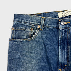 Vintage Y2K Levi's 550 Jeans Mens 34x29 Blue Relaxed Fit Faded Medium Wash Baggy Denim Pants
