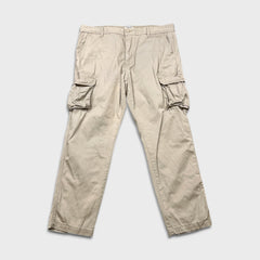 Levi's Pants Mens 40x32 Beige Signature Gold Utility Straight Leg Casual Cargo