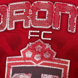 Vintage Y2K Toronto FC T Shirt Mens Medium Red Faded Distressed MLS Soccer Tee