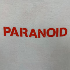 Anti Social Social Club x Undefeated Paranoid T Shirt Mens Medium White ASSC Tee