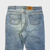 Vintage 90s Levi's 619 Jeans Mens 38x32 Orange Tab Light Wash Relaxed Denim Pants