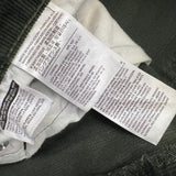 Levi's 502 Pants Mens 34x31 Green Corduroy Tapered Stretch Regular Fit Mid Rise