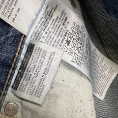 Levi's 511 Jean Mens 29x32 Blue Slim Fit Mid Rise Medium Wash Stretch Denim Pants