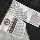 Levi's 512 Jeans Mens 33x32 Black Slim Taper Leg Dark Wash Mid Rise Stretch Denim Pants