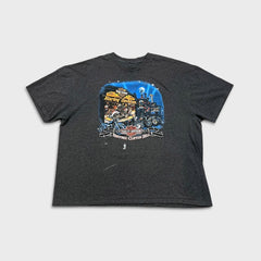 Harley Davidson T Shirt Mens XL Gray Historic Clifton Hill Niagara Falls