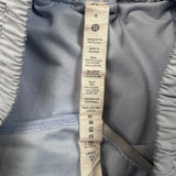 Lululemon Hotty Hot High-Rise Short 4" Womens Size 6 Blue Athletic Run Yoga